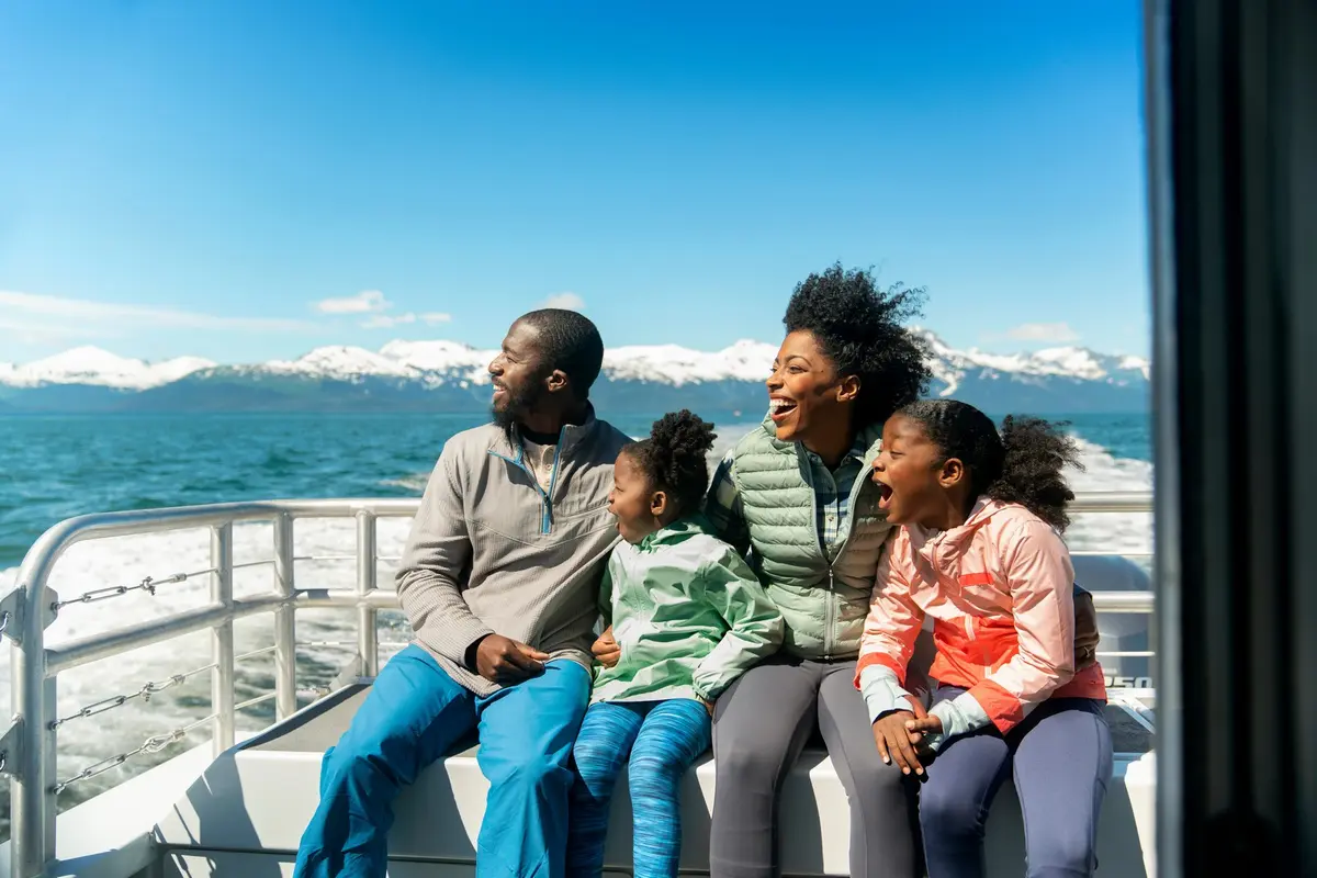 Whale watching in Sitka, Alaska