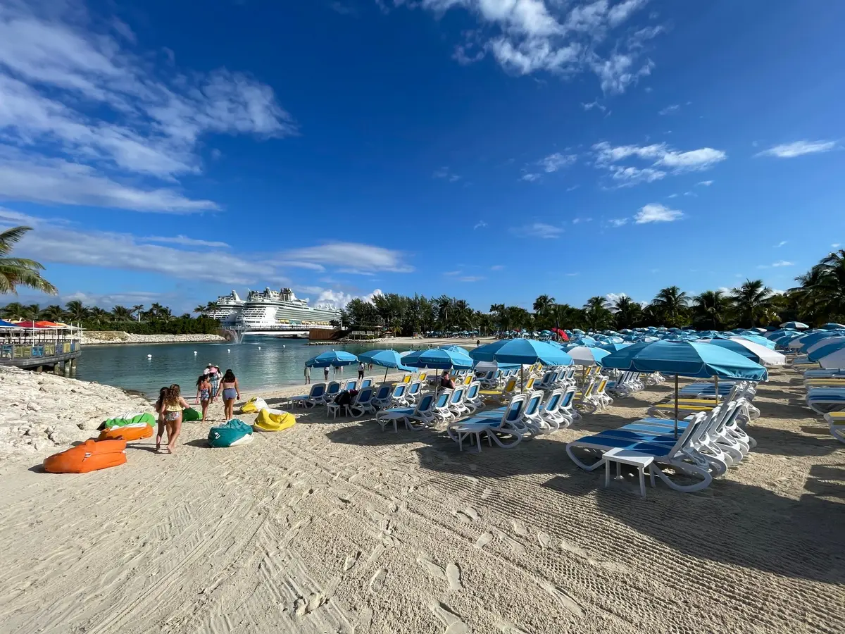 Independence of the Seas as seen from Harbor Beach