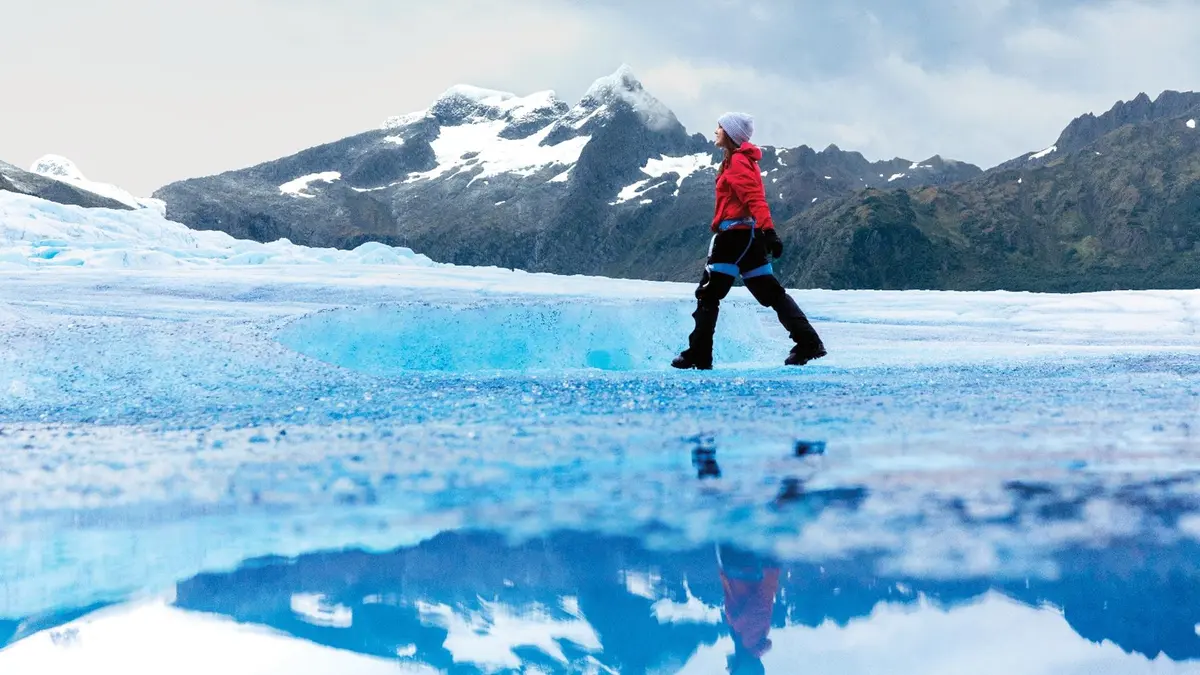 Alaska glacier scenery