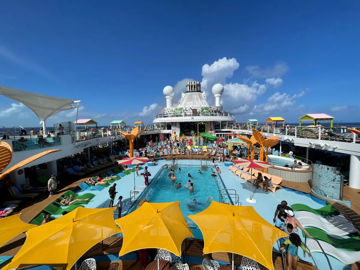 Sea day on Odyssey of the seas