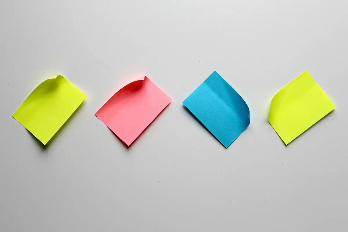 Sticky notes