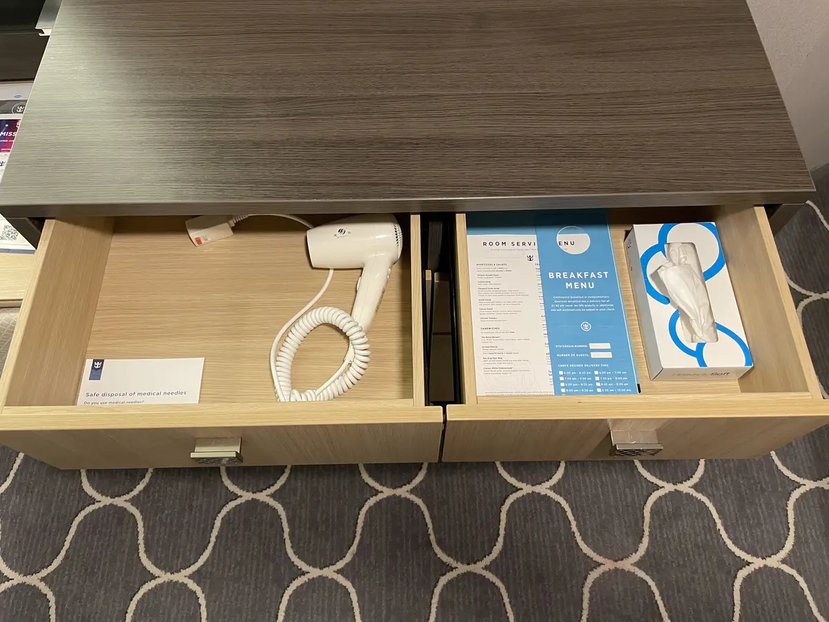 Symphony-Drawers-Hairdryer-Inside-Cabin Symphony-Drawers-Hairdryer-Inside-Cabin