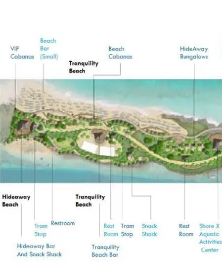 Royal Beach Club master concept plan