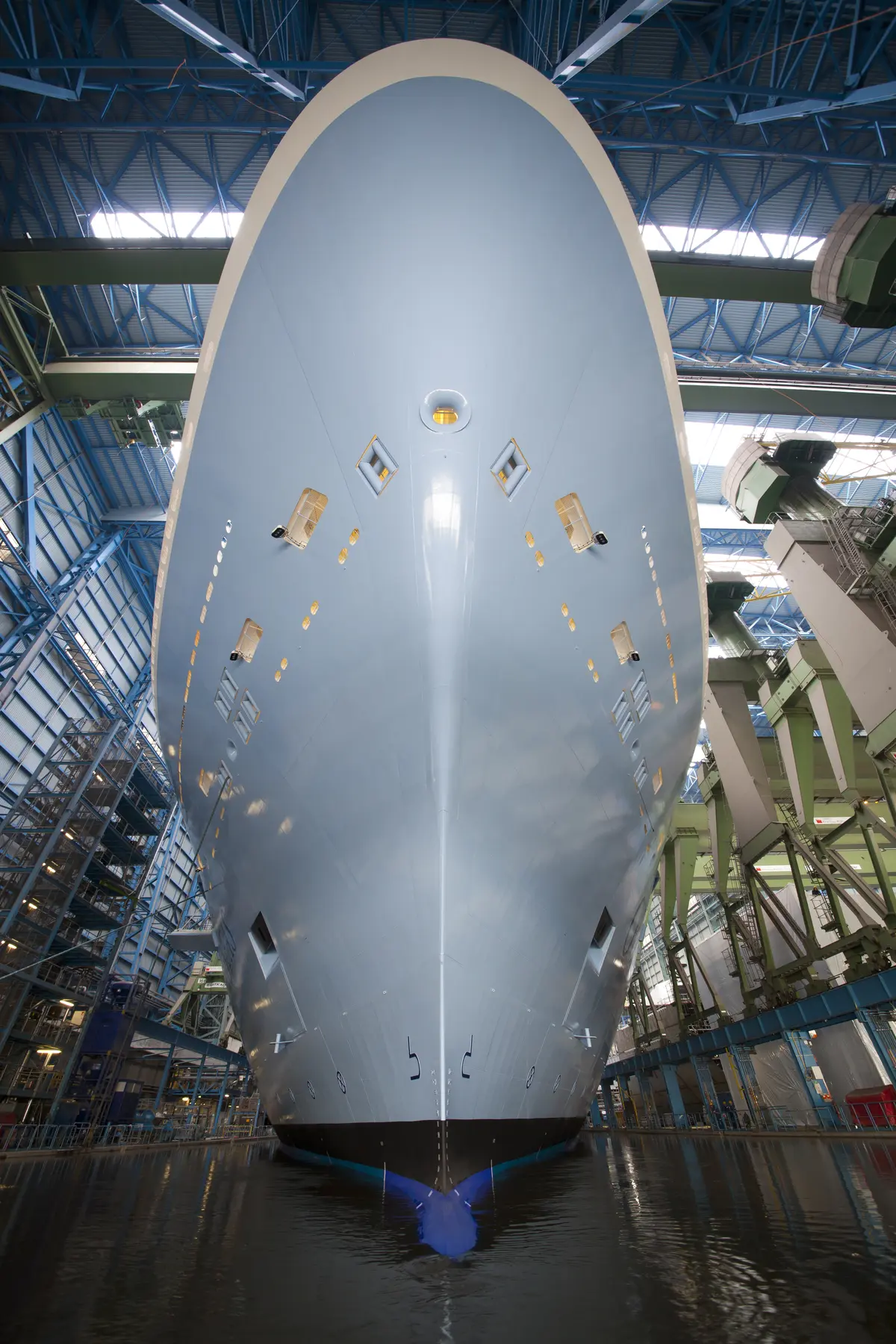 Bow of Ovation of the Seas