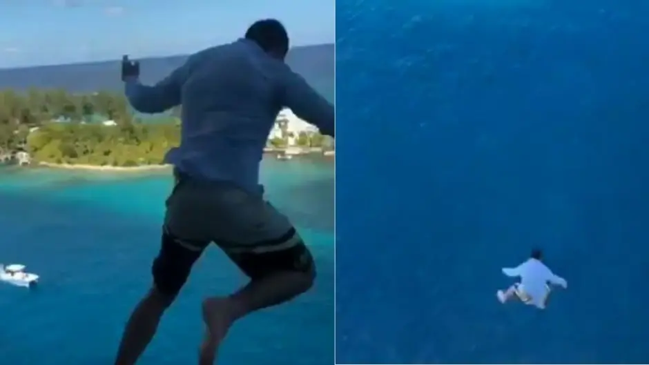 Man jumping