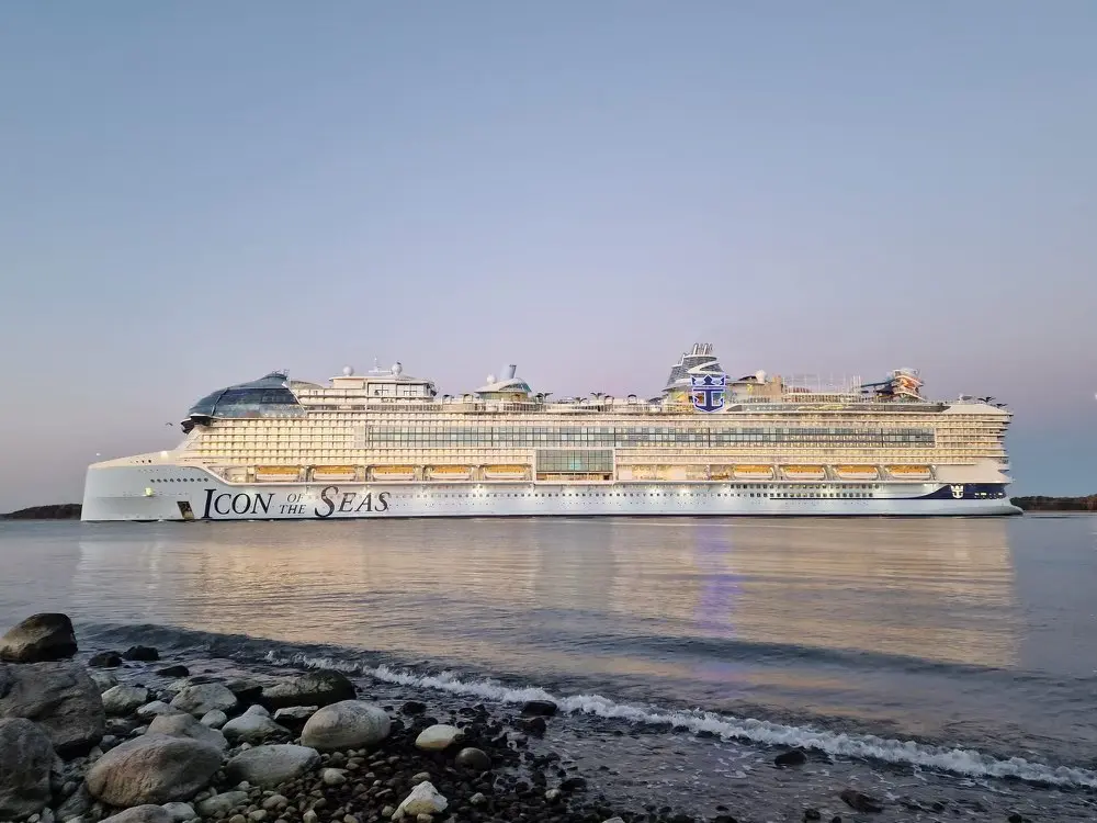 Icon of the Seas sea trials from second trials