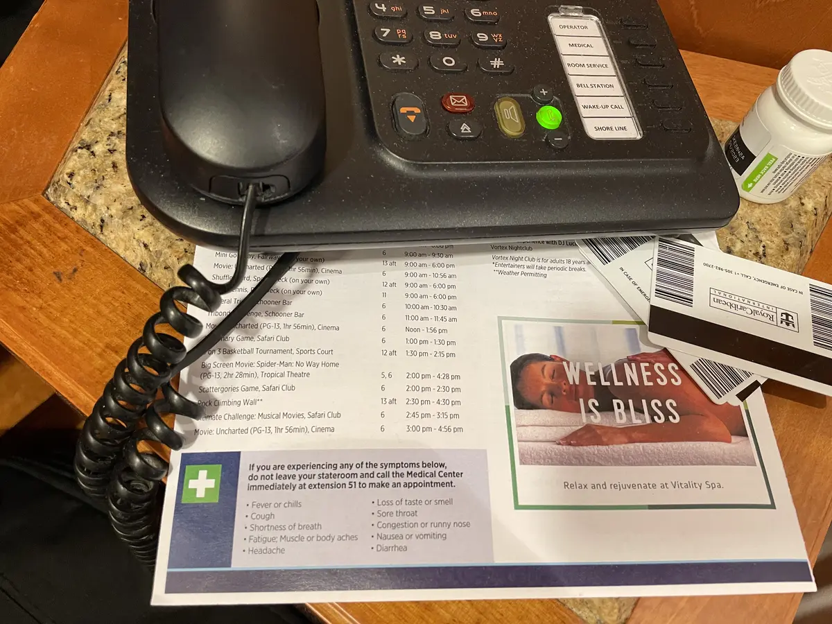 Stateroom phone