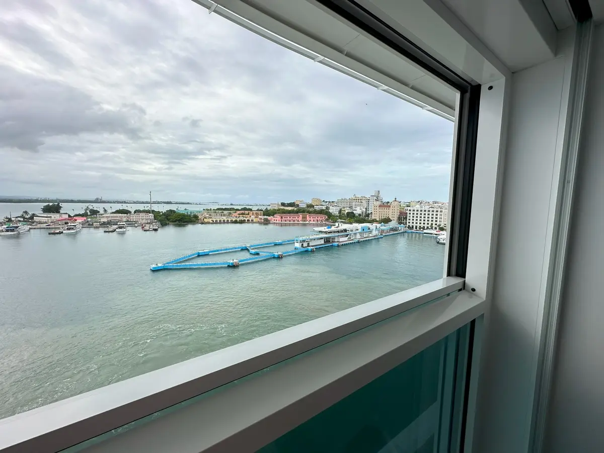 Infinite veranda view