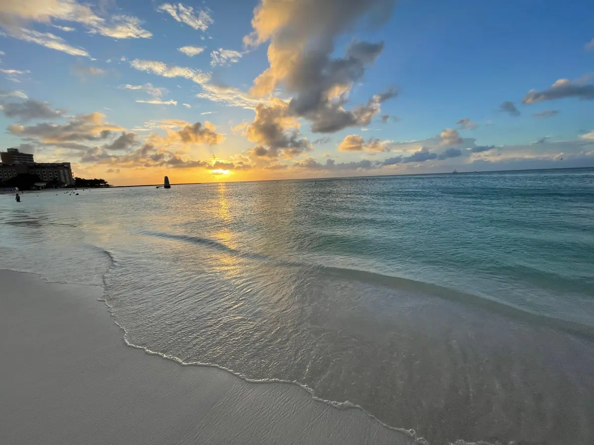Beach sunset