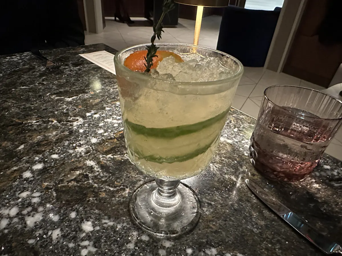 Icon of the Seas Empire Supper Club drink