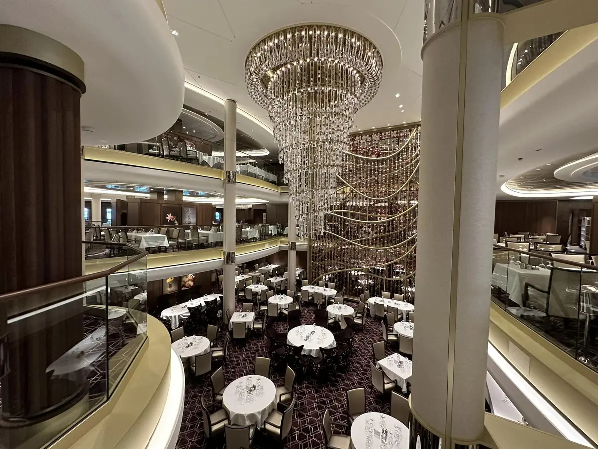 Main Dining Room on Icon of the Seas