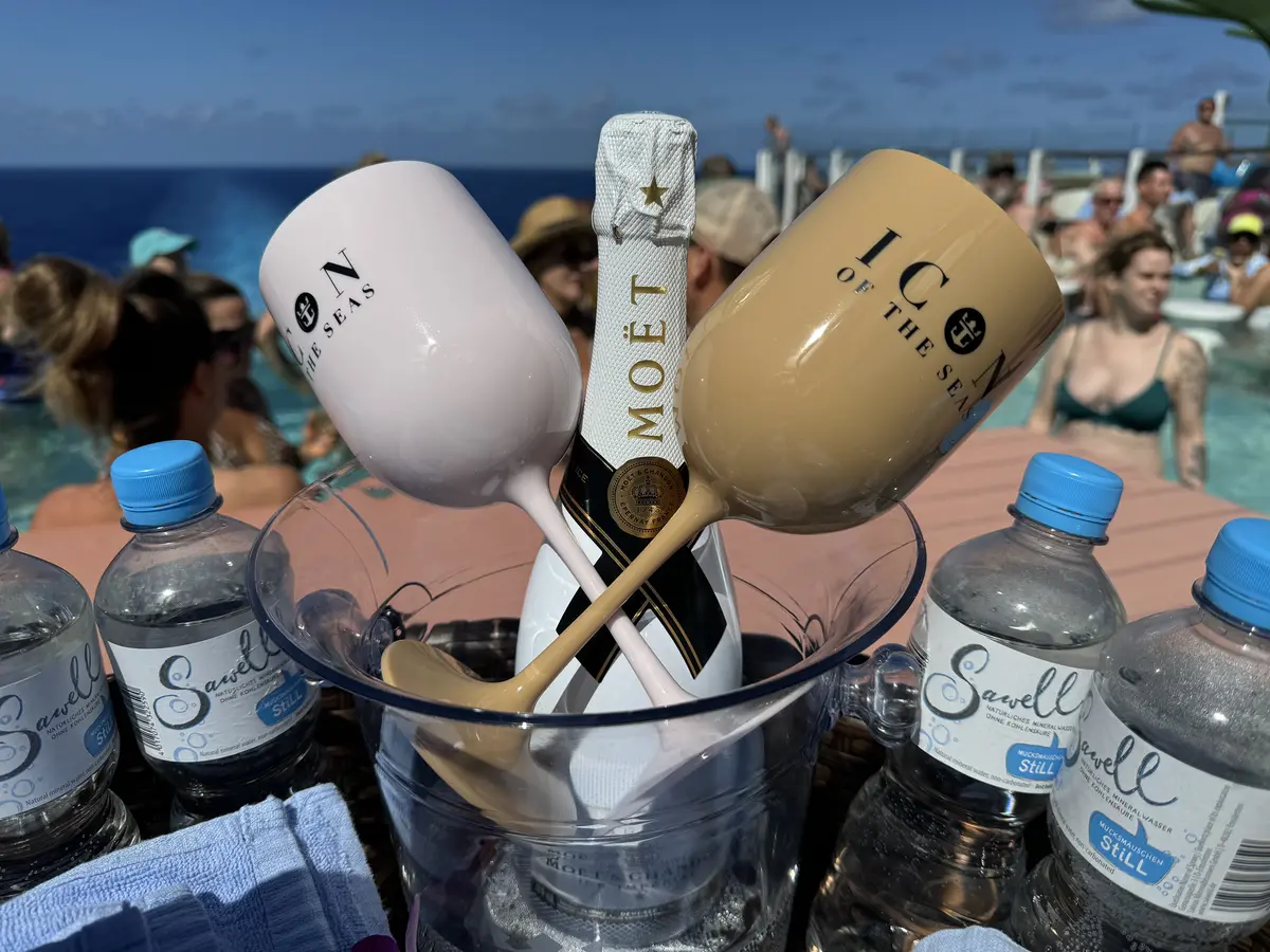 Champagne at The Hideaway