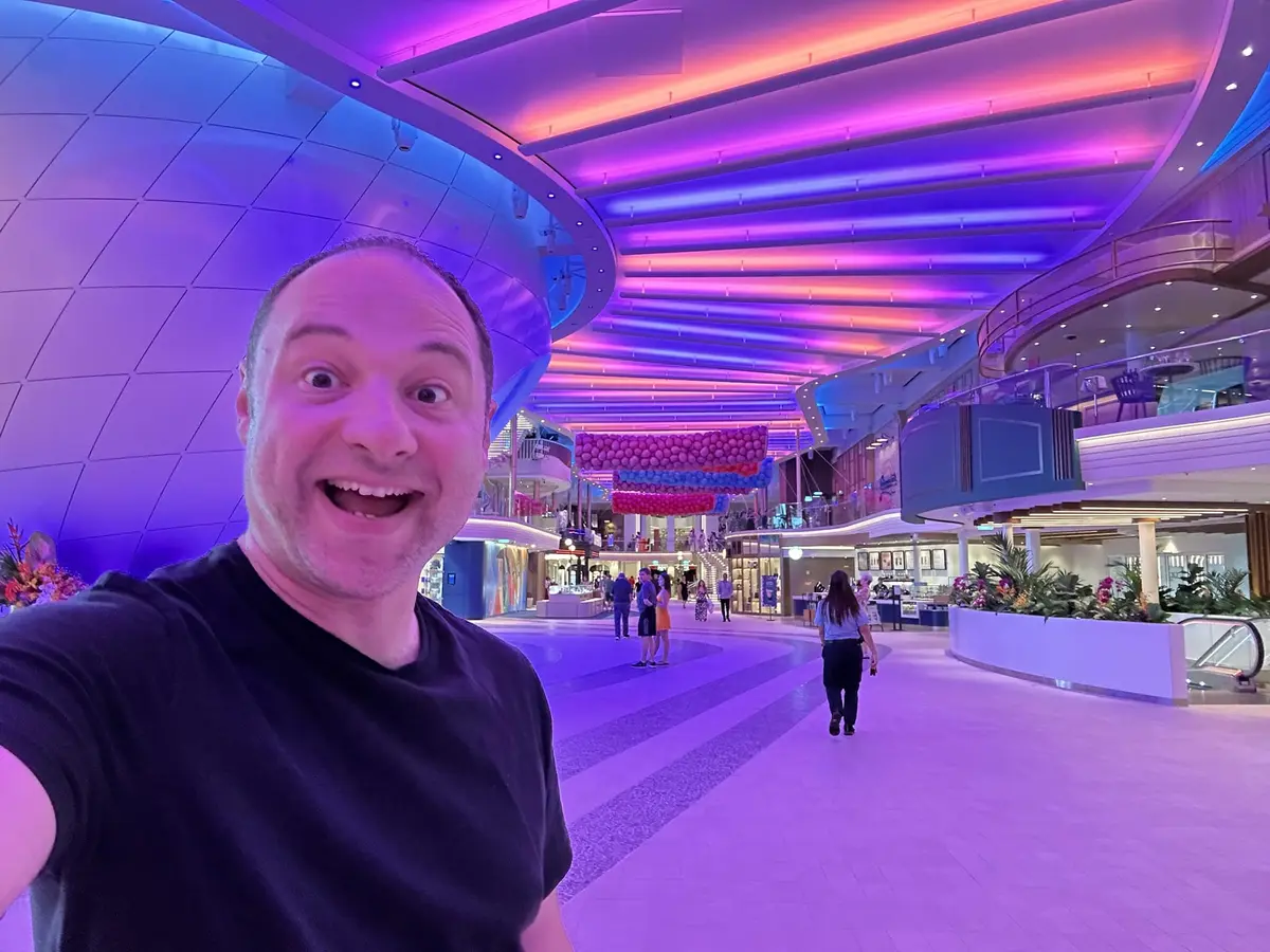 Matt on Icon of the Seas