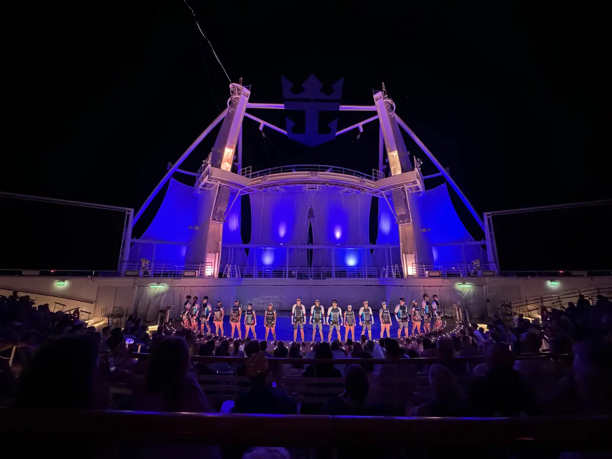 The Fine Line on Harmony of the Seas