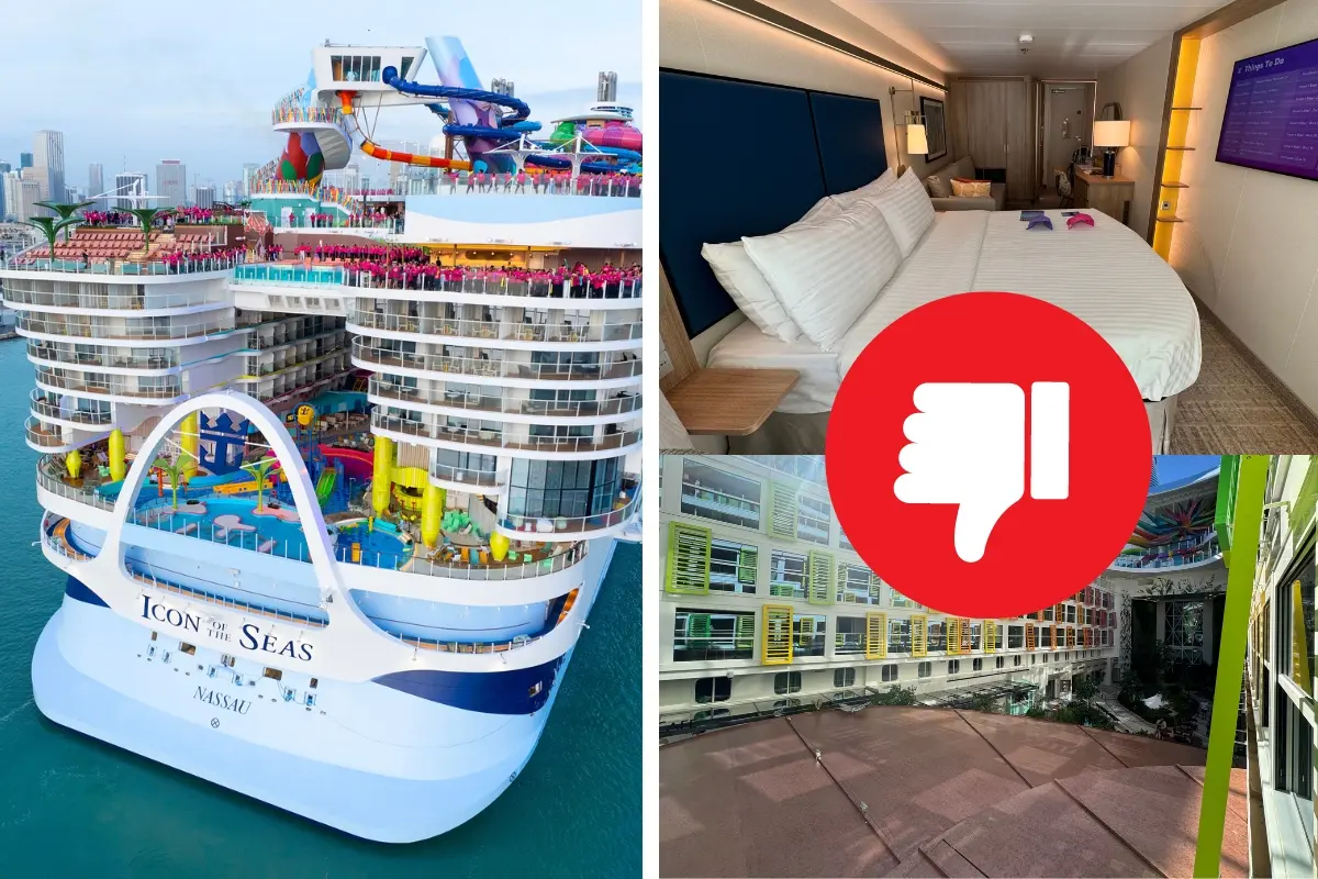 Icon of the Seas cabins to avoid