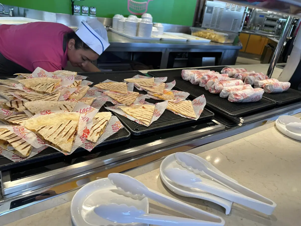 El Loco Fresh quesadillas