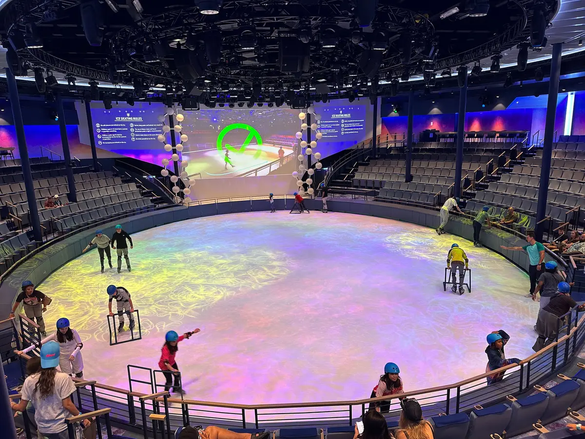 Ice skating in Absolute Zero