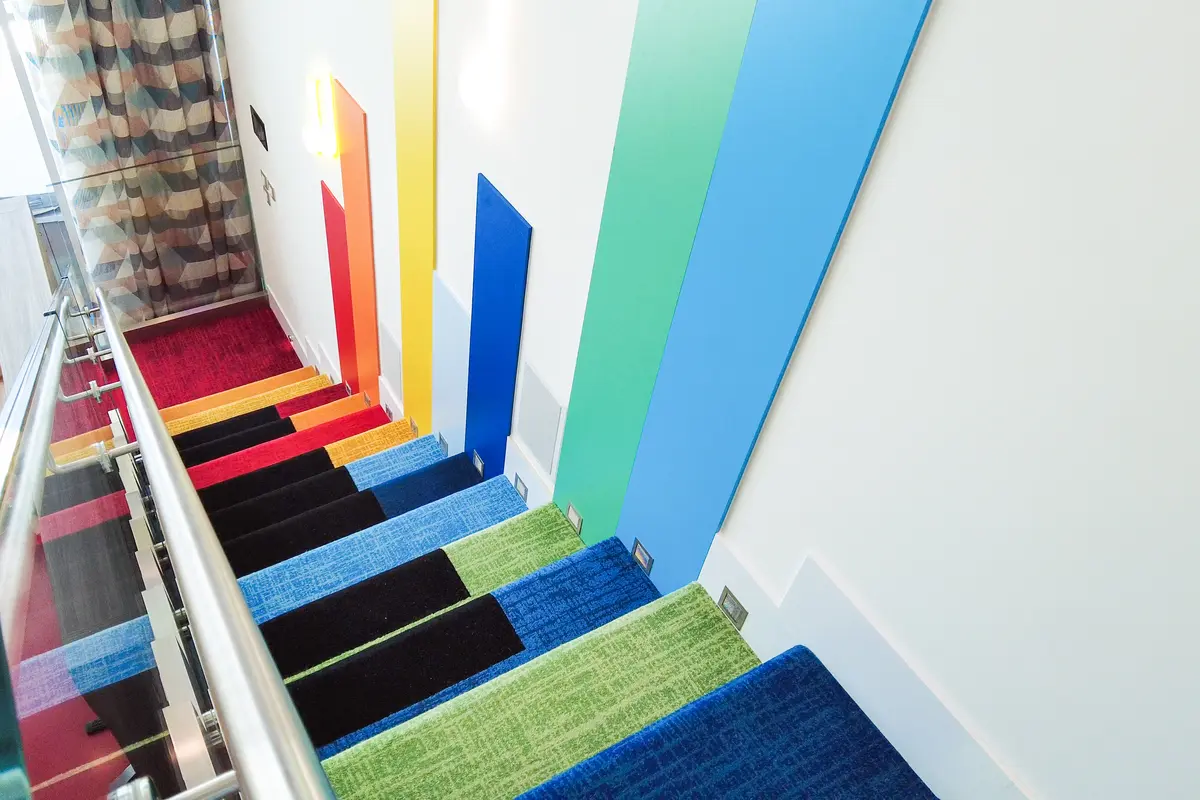 Ultimate Family Suite piano staircase