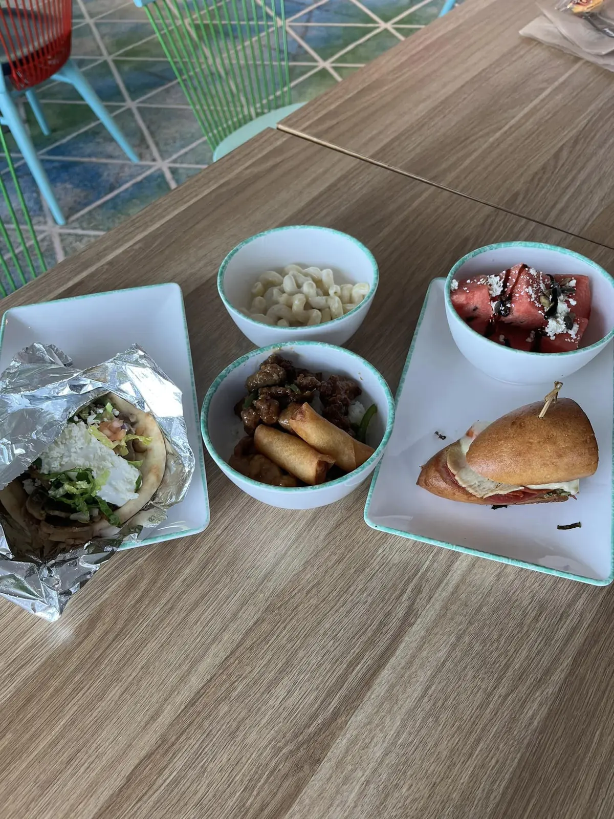 Food from Aquadome Market