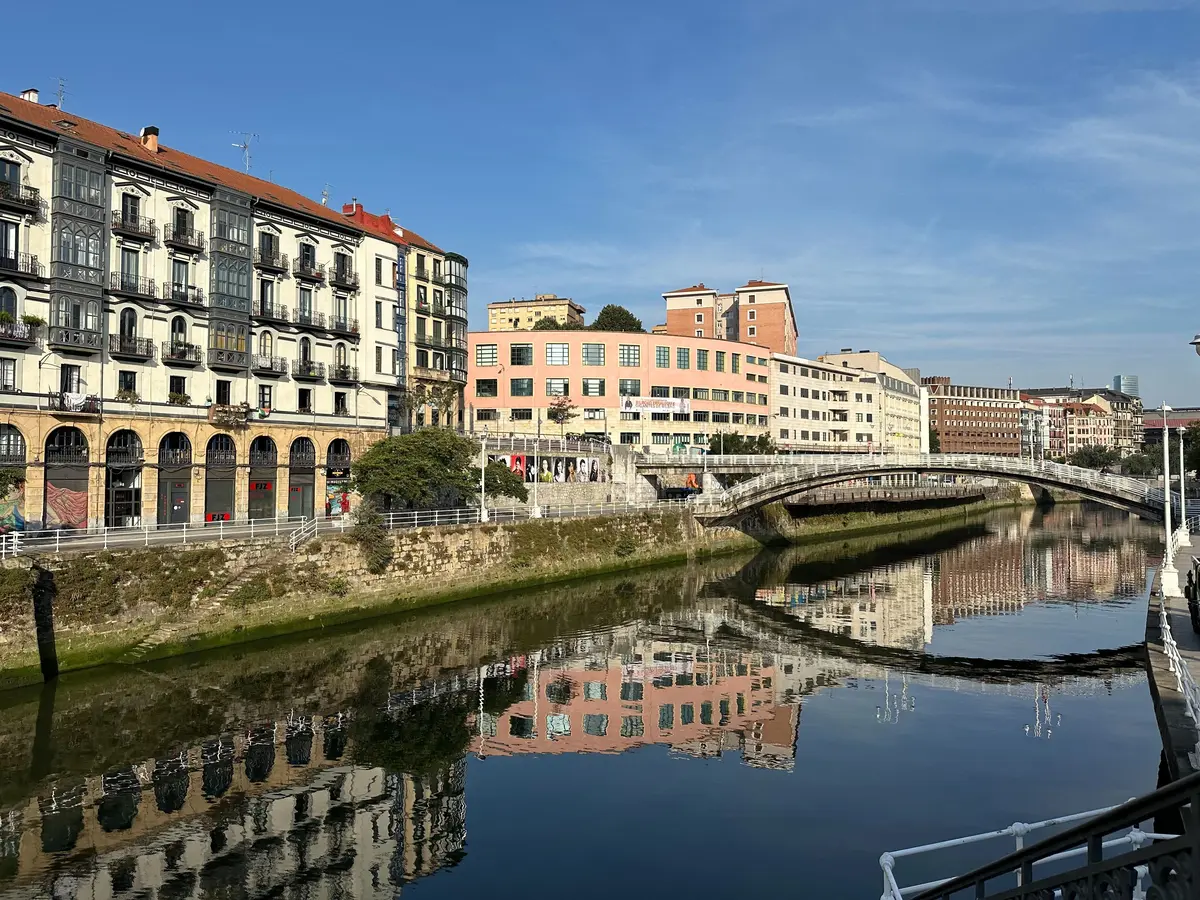 River in Bilbao