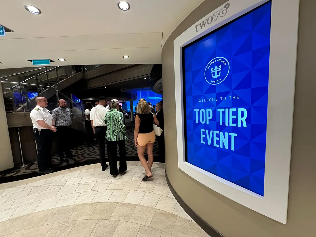 Top Tier entrance
