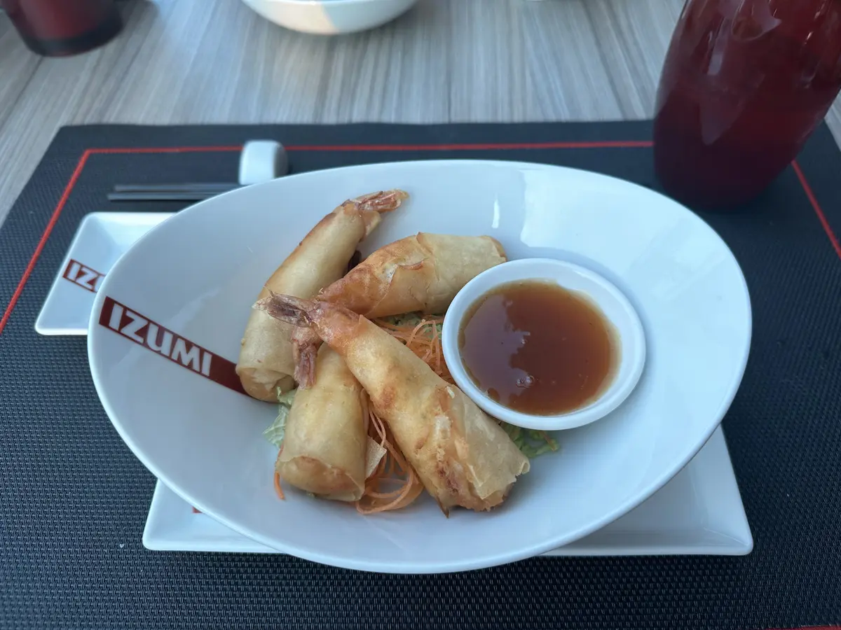 Izumi-Vision-1 Appetizer at Izumi on Vision of the Seas