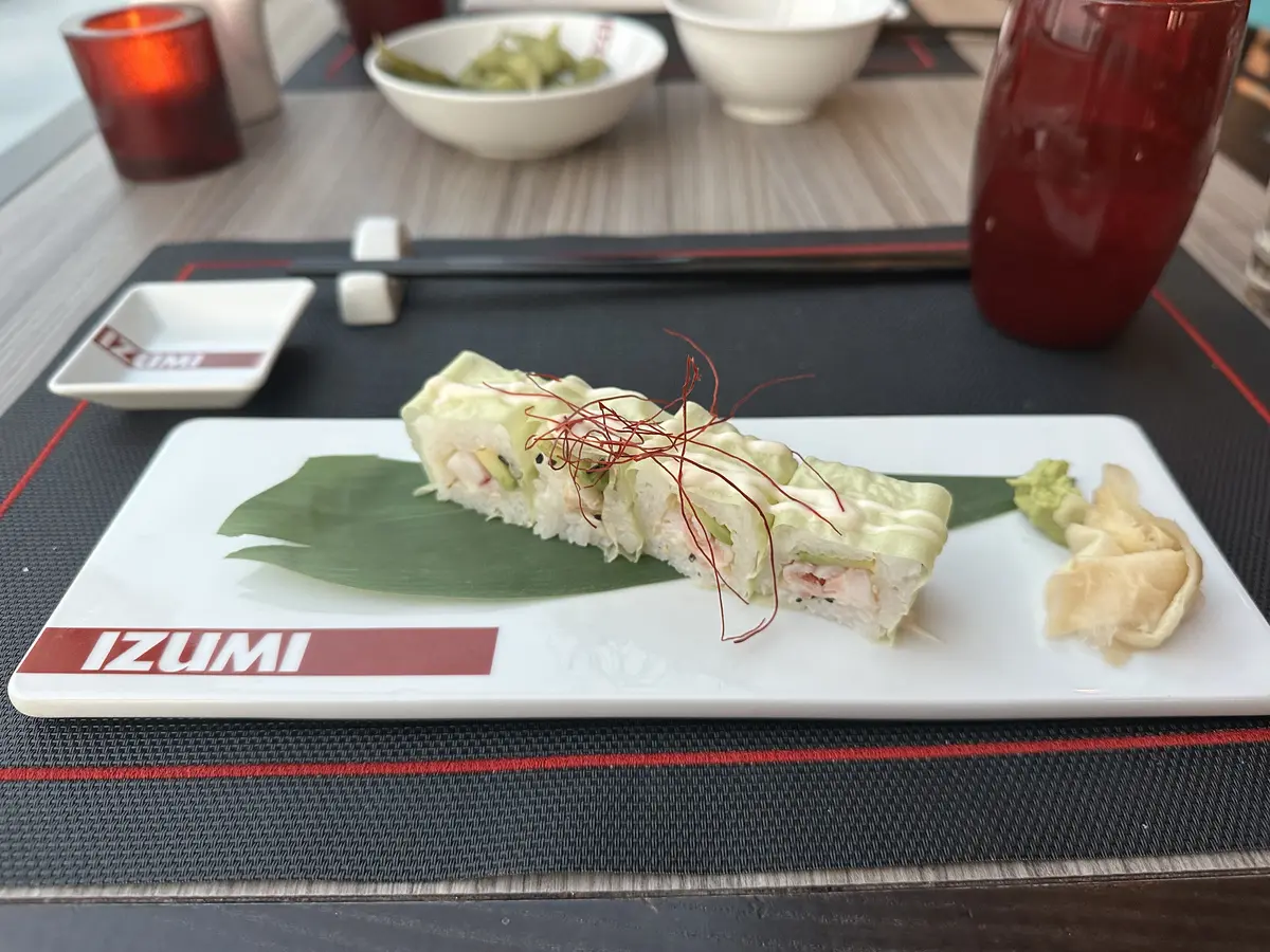 Izumi-Vision-2 Sushi at Izumi on Vision of the Seas