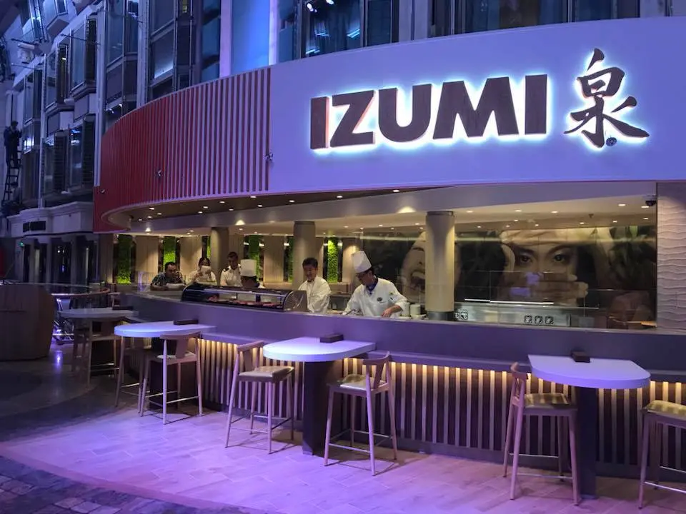 Izumi on Adventure of the Seas