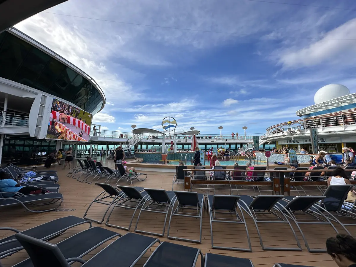 Pool deck