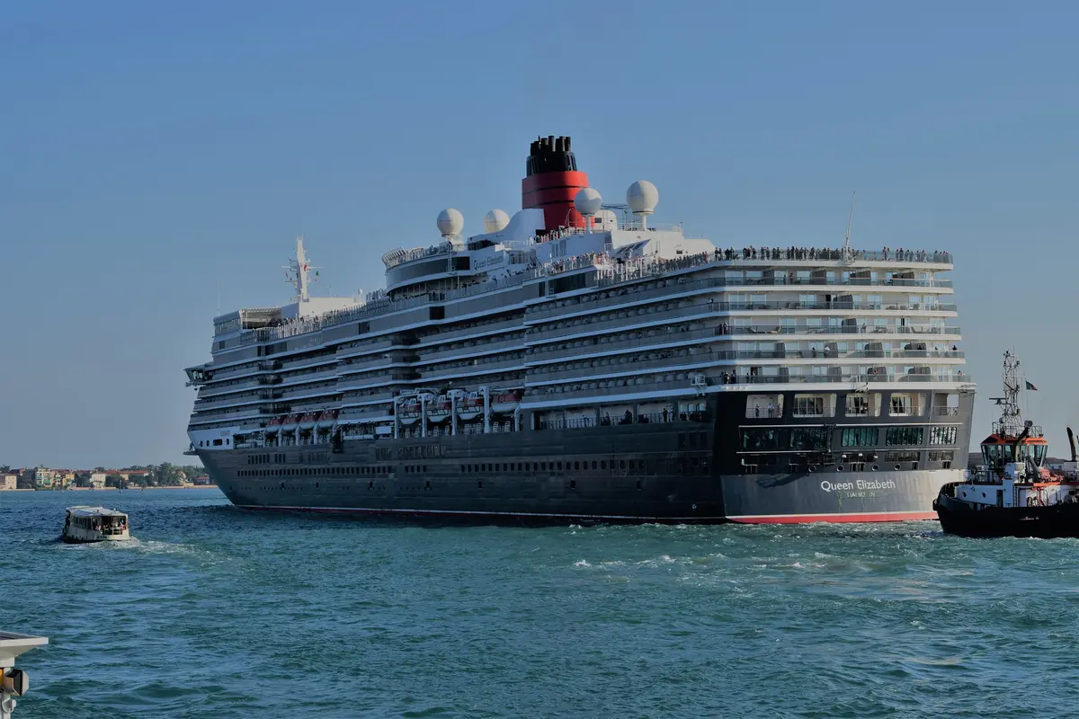 Old cruise ship