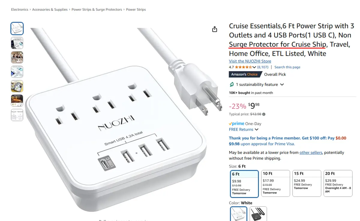 Surge protector