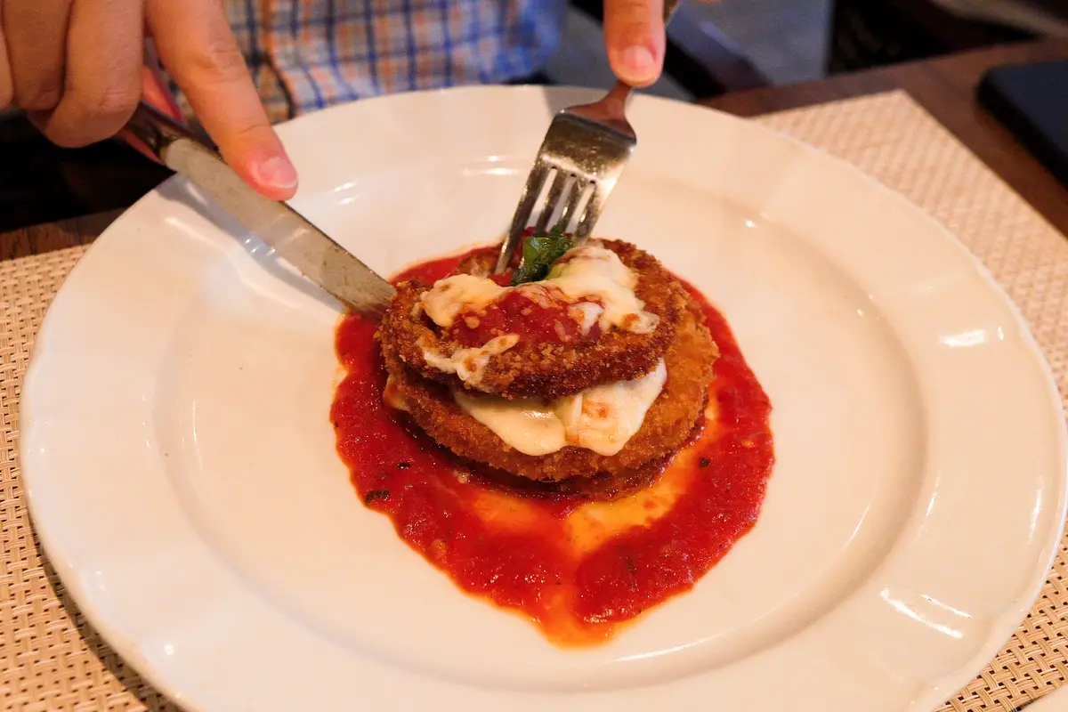 Giovanni's table on Allure of the Seas