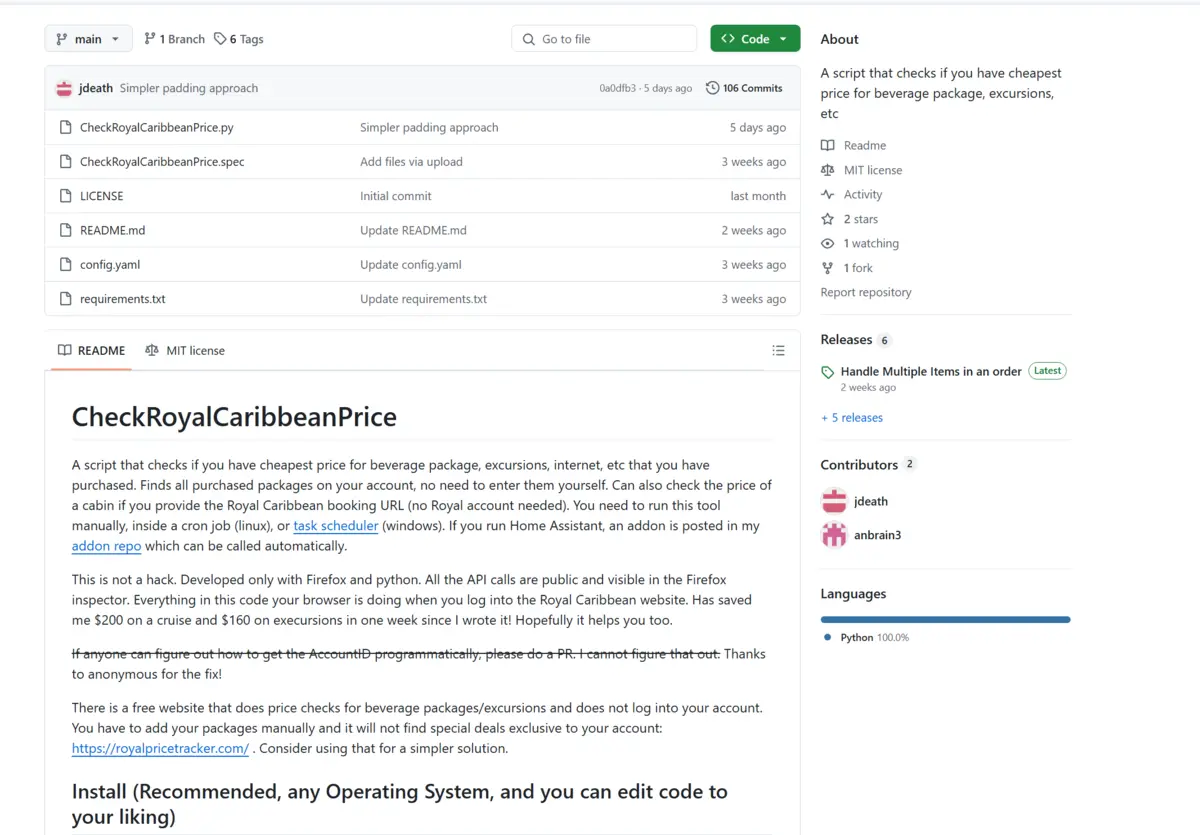 CheckRoyalPrice