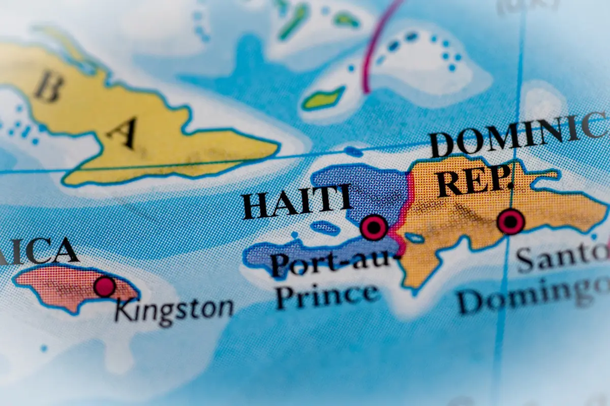 Map of Haiti