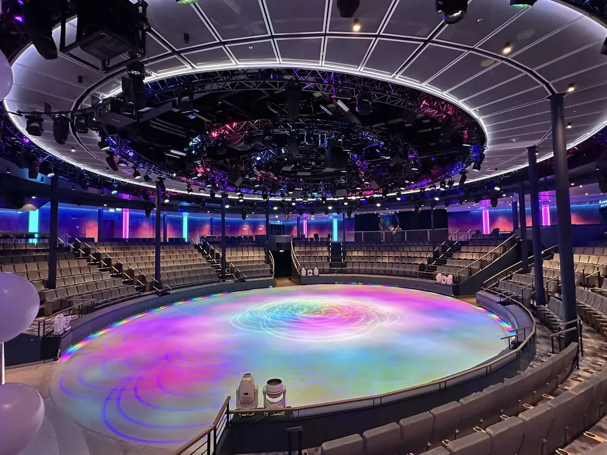 Icon of the Seas skating rink