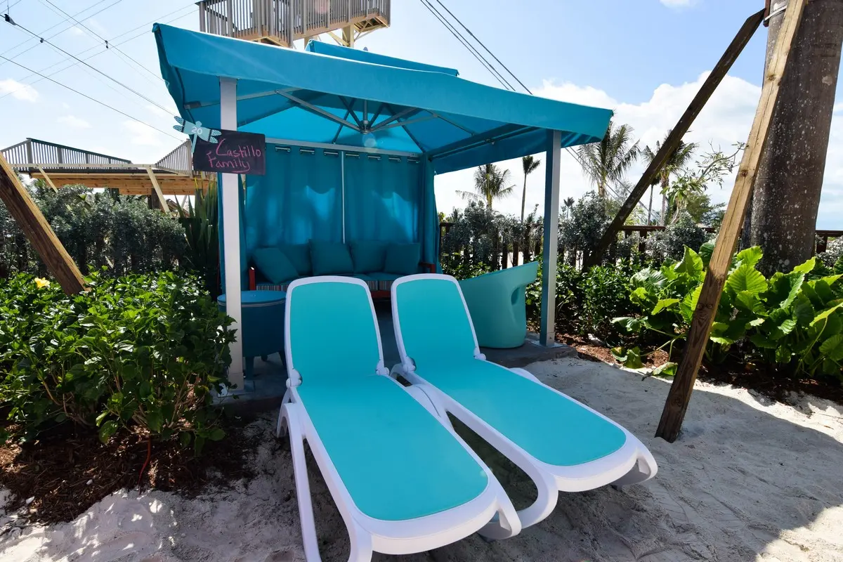 Cabana in Thrill Waterpark