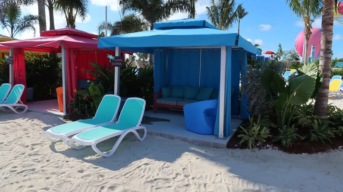 Thrill Waterpark cabana