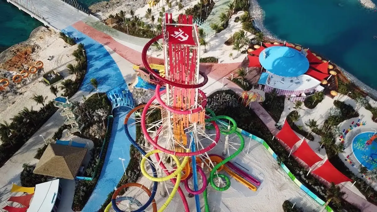 Overhead view of Daredevil Peak