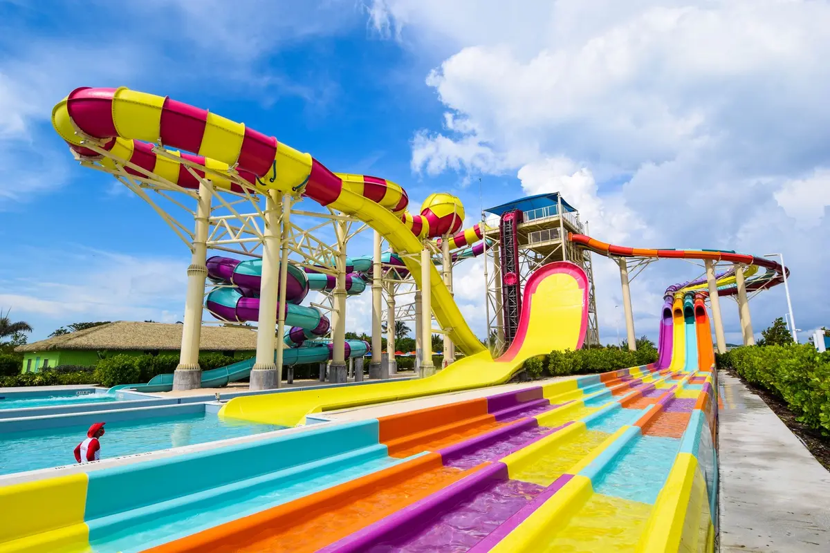 Waterslides