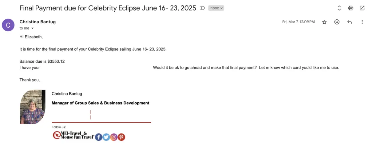 Final-Payment-Travel-Agent