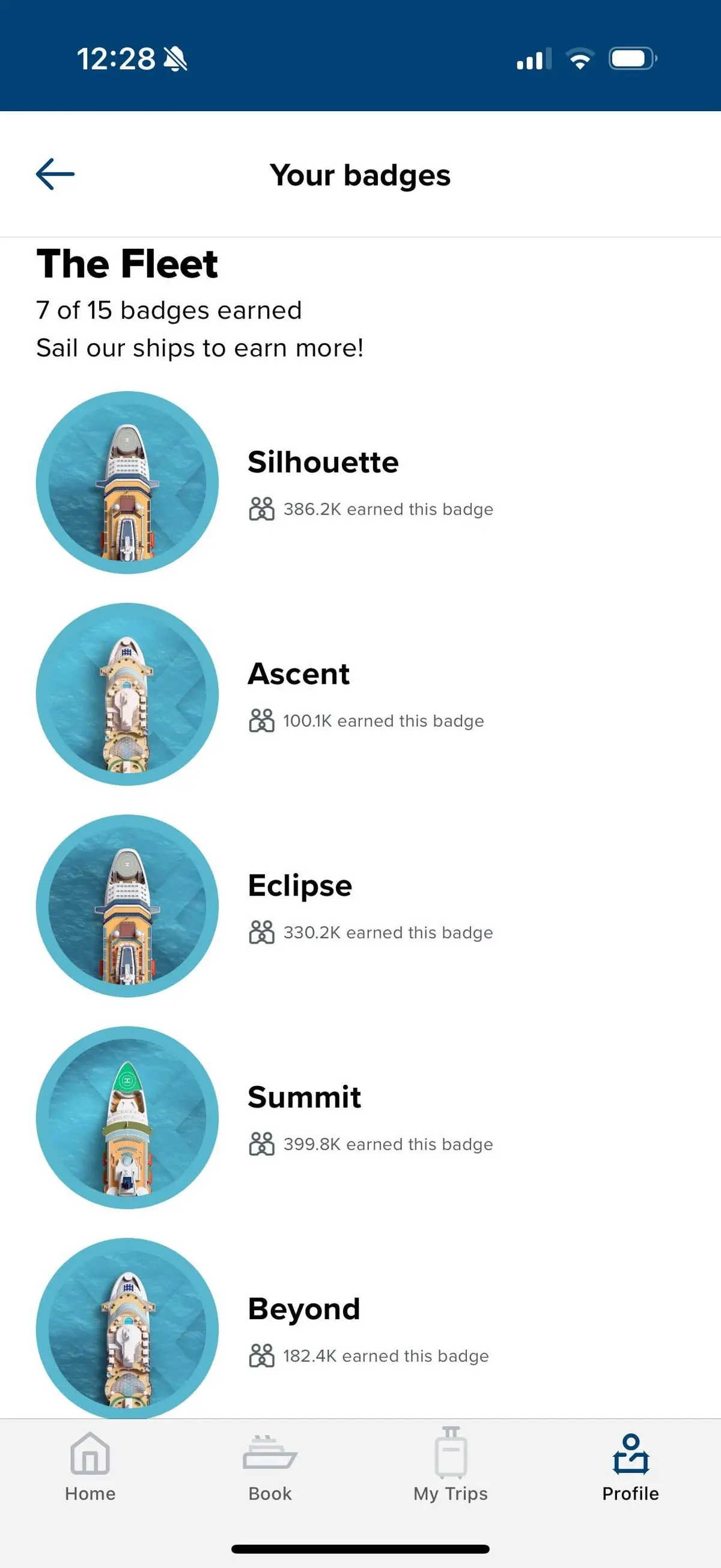 Celebrity badges
