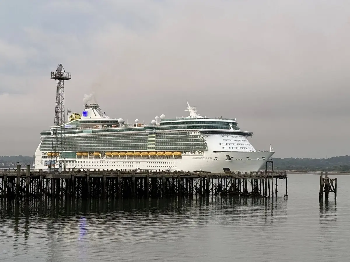 Independence of the Seas in Southampton