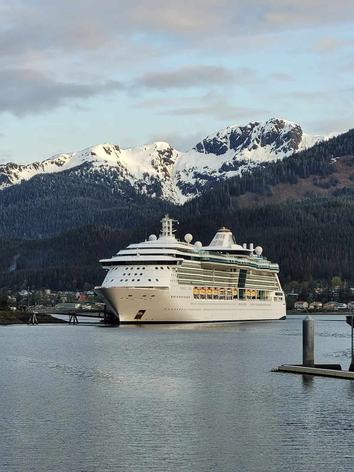 Radiance of the Seas in Alaska