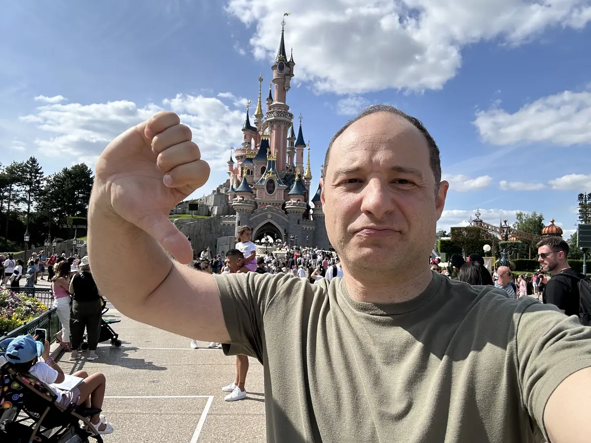 Matt in Disneyland Paris