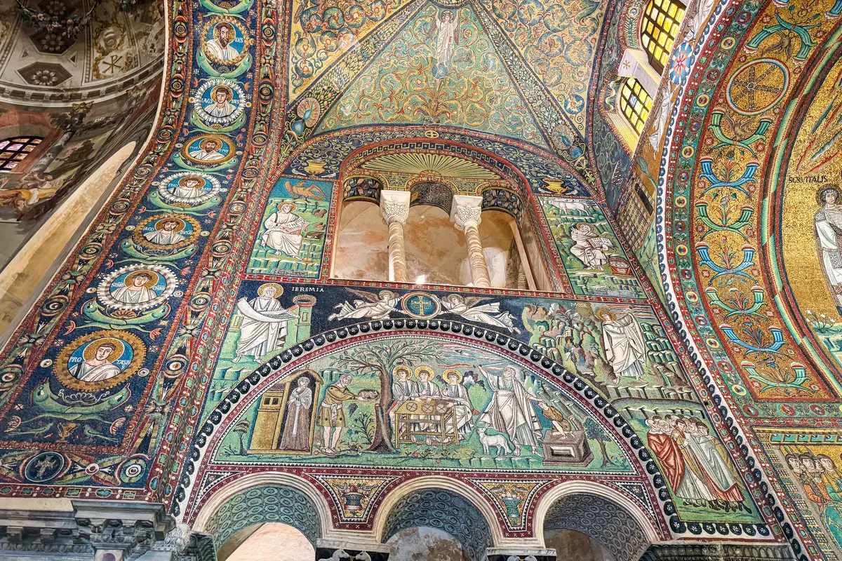 mosaic church in Ravenna Italy