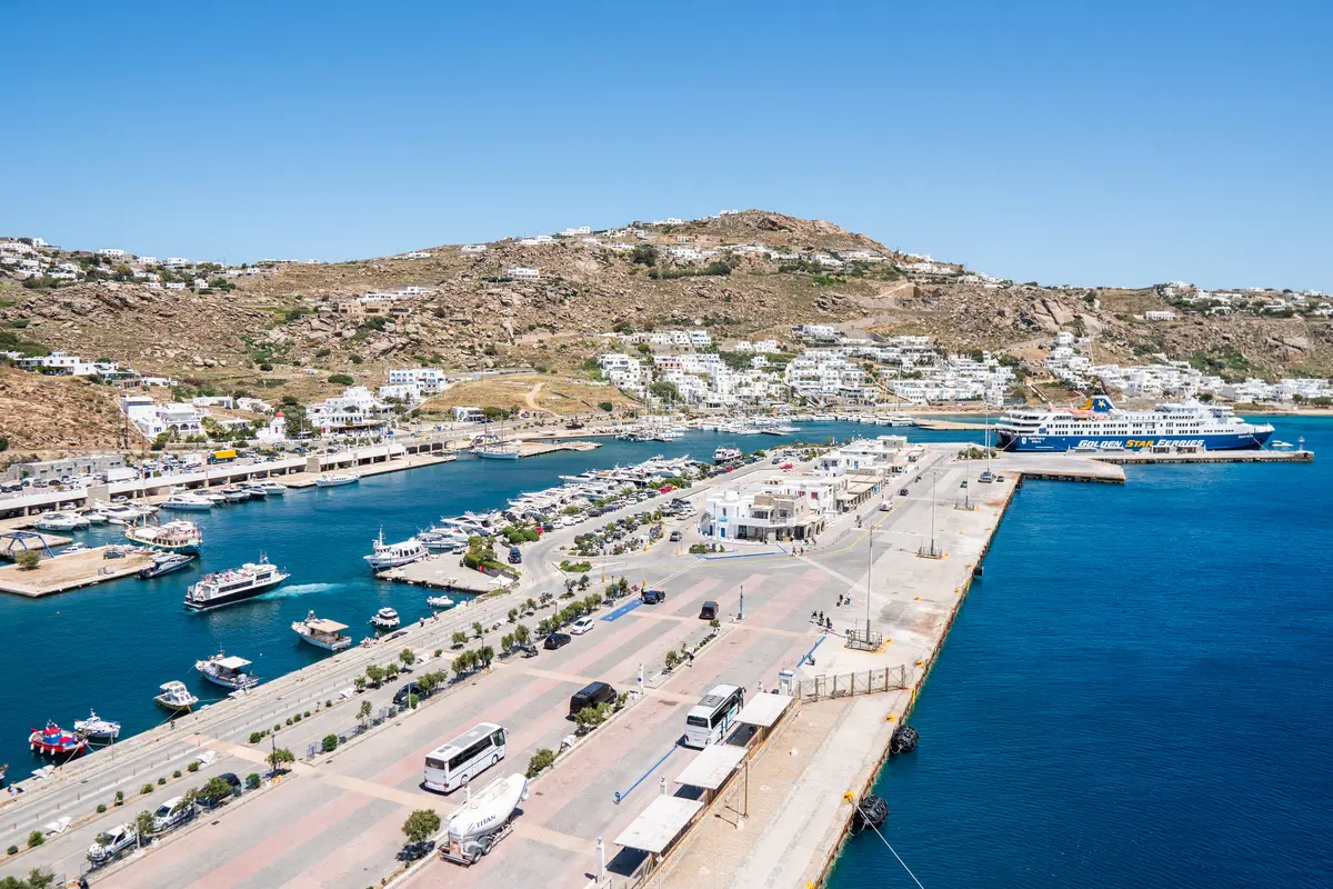 Mykonos Greece cruise port