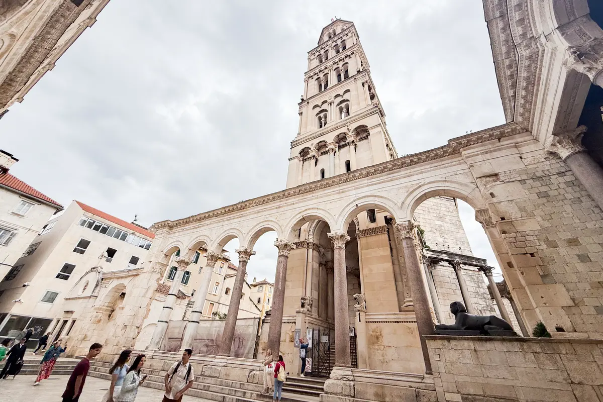 Split croatia bell tower