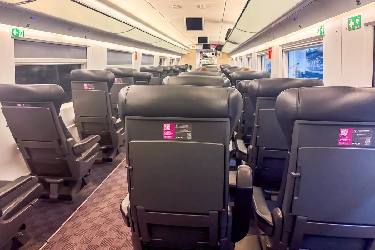 train in Barcelona Spain
