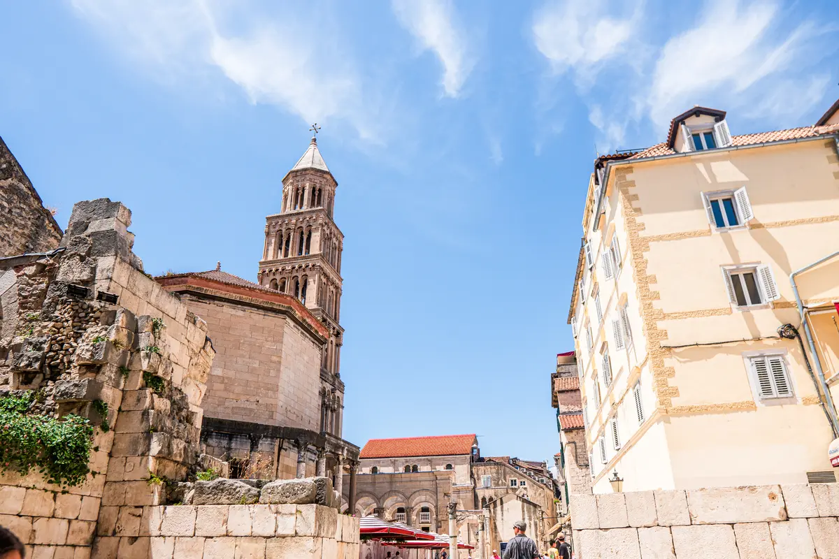 Walking around Split, Croatia