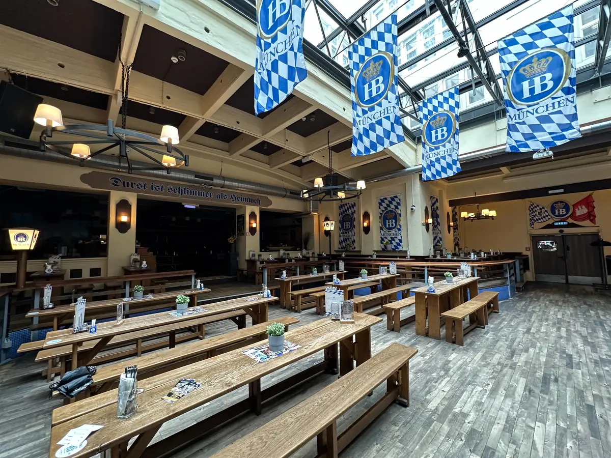 Beer garden